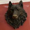 Wolf Head Wall Decor