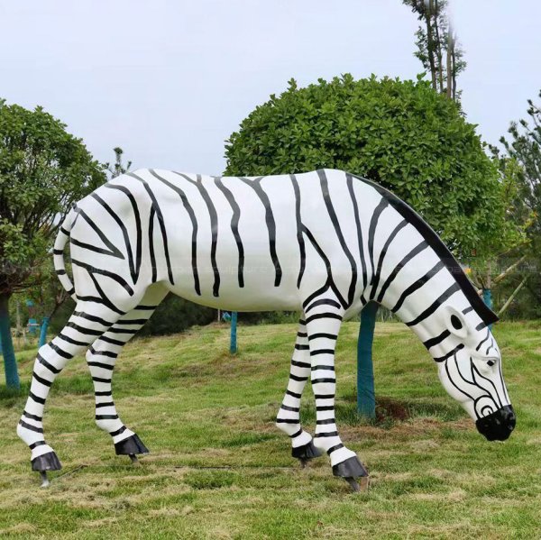 Zebra Lawn Ornament