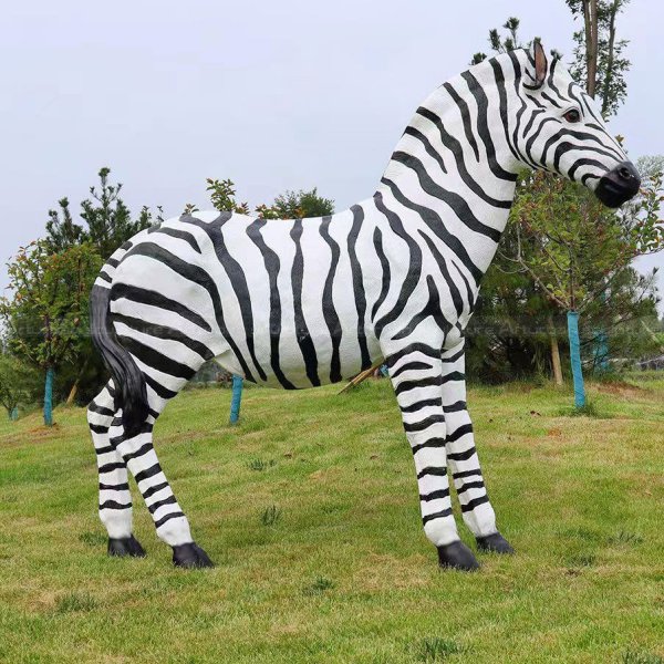 Zebra statue