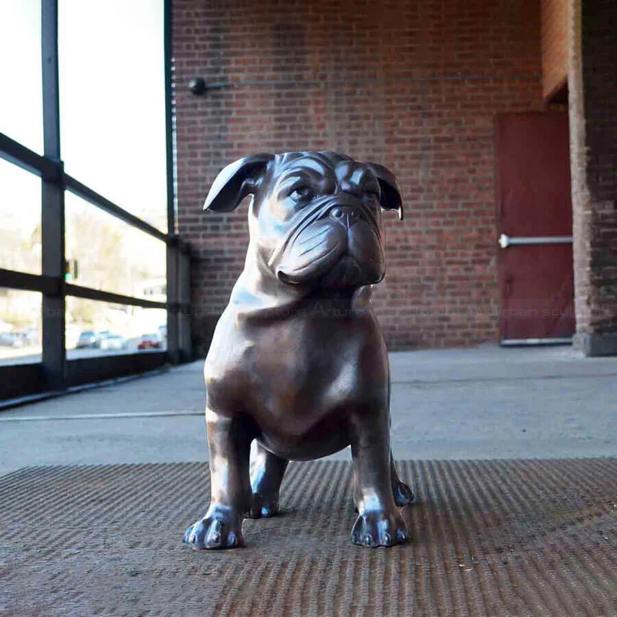 British Bulldog Sculpture