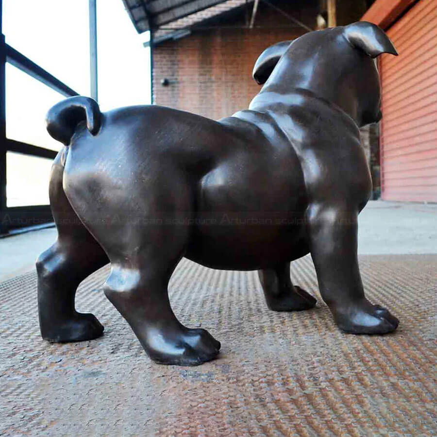 British Bulldog Sculpture