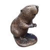 Bronze Beaver Sculpture