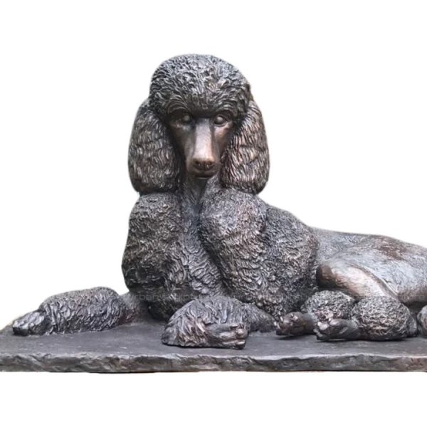 Bronze Poodle Sculpture