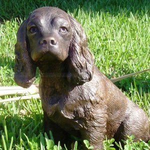 Cocker Spaniel Bronze Sculpture