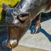 Cow Lawn Statue