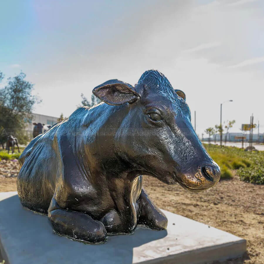 Holstein Cow Statue