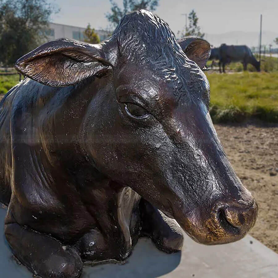 Holstein Cow Statue