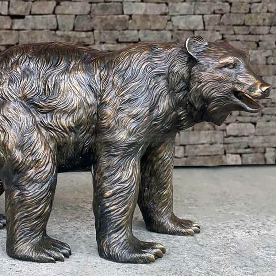 Large Bear Garden Ornament