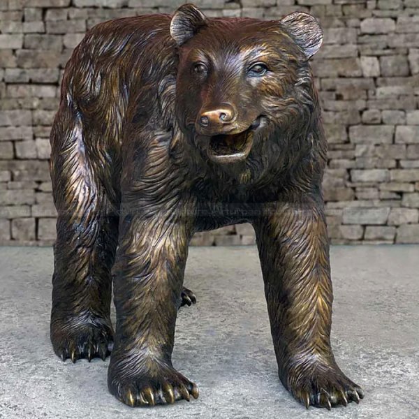 Large Bear Garden Ornament