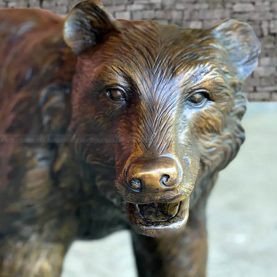 Large Bear Garden Ornament