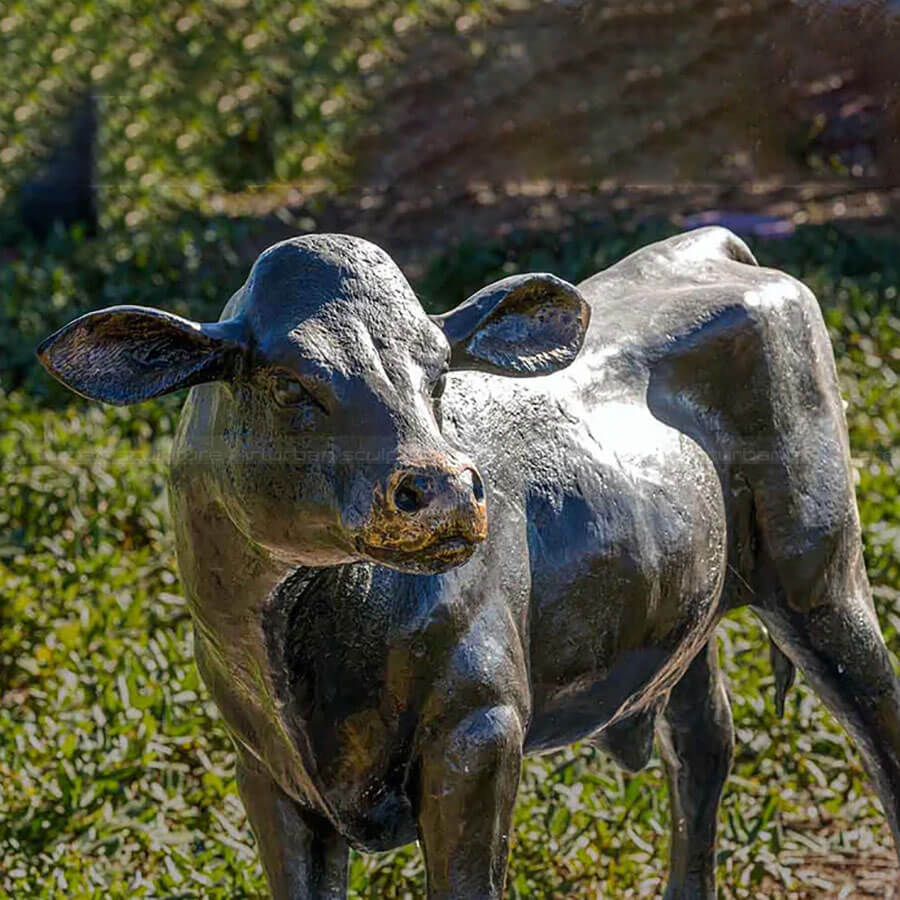 Life Size Calf Statue