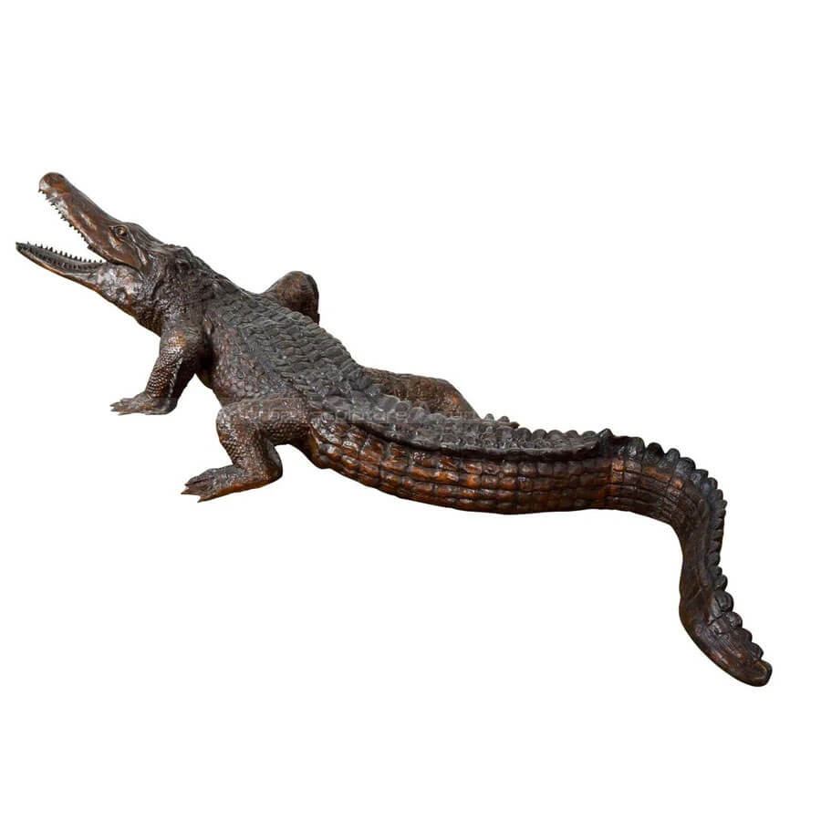 Life Size Crocodile Statue