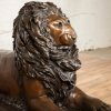 Lion Laying Down Statue