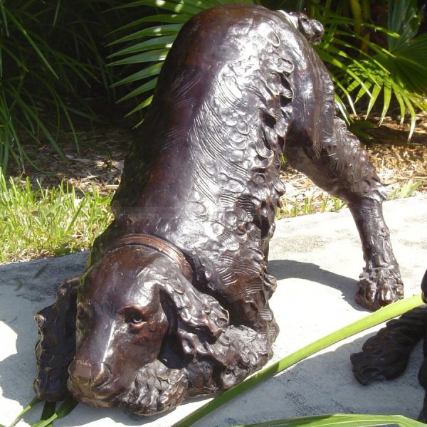 Springer Spaniel Sculpture