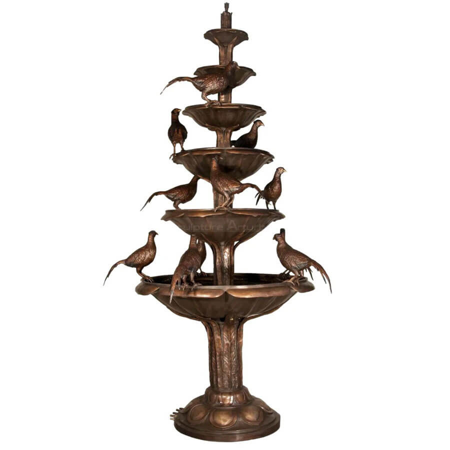 Tiered Bird Bath Fountain