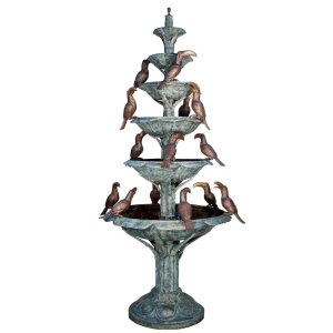 Tiered Bird Bath Fountain