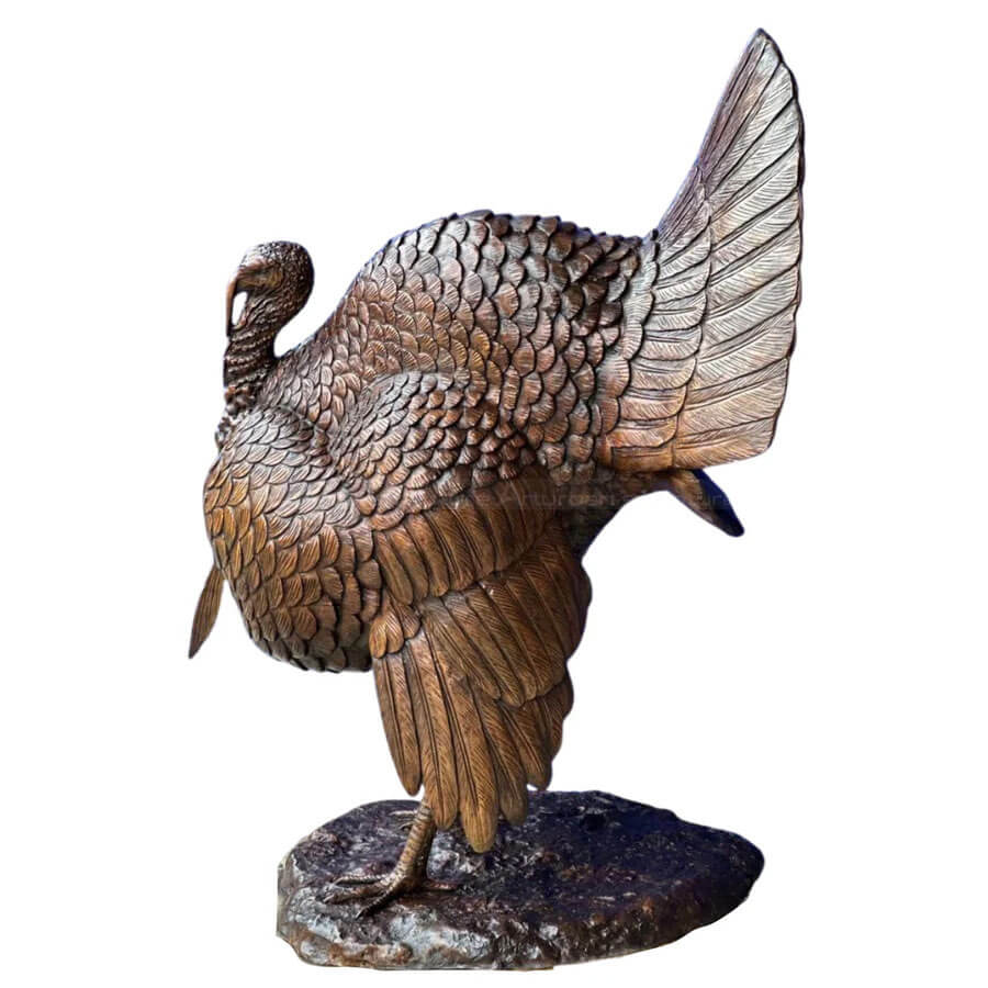 Wild Turkey Sculpture