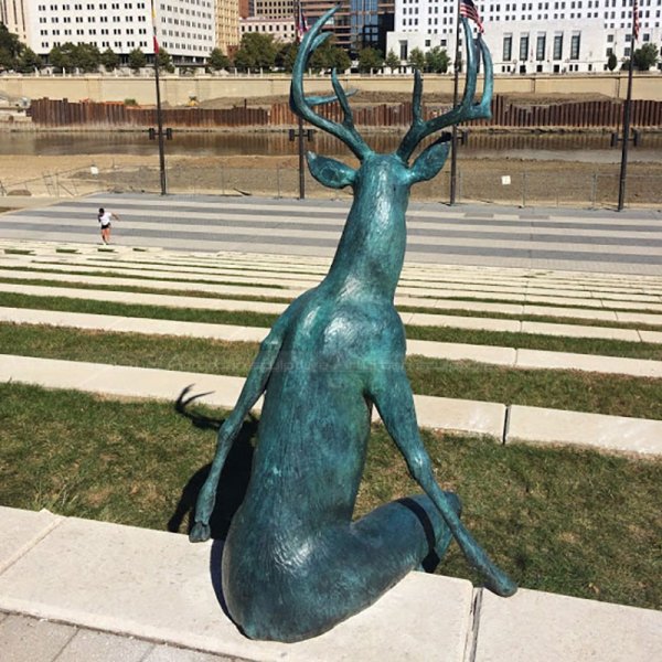 Deer Man Statue