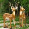 Deer Yard Ornaments