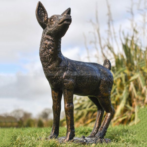 Fawn Sculpture