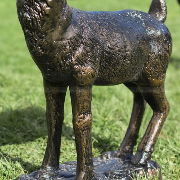 Fawn Sculpture