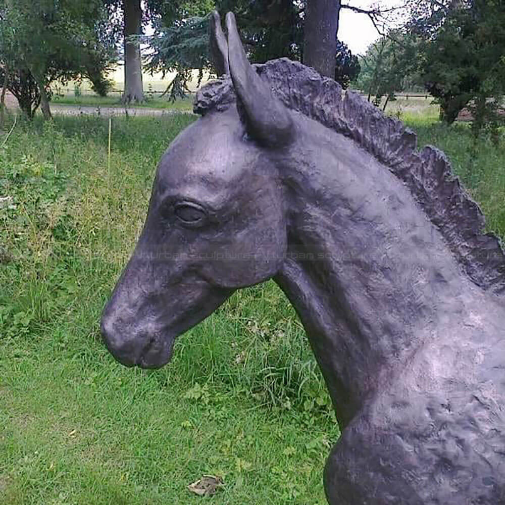 Foal Walking Statue