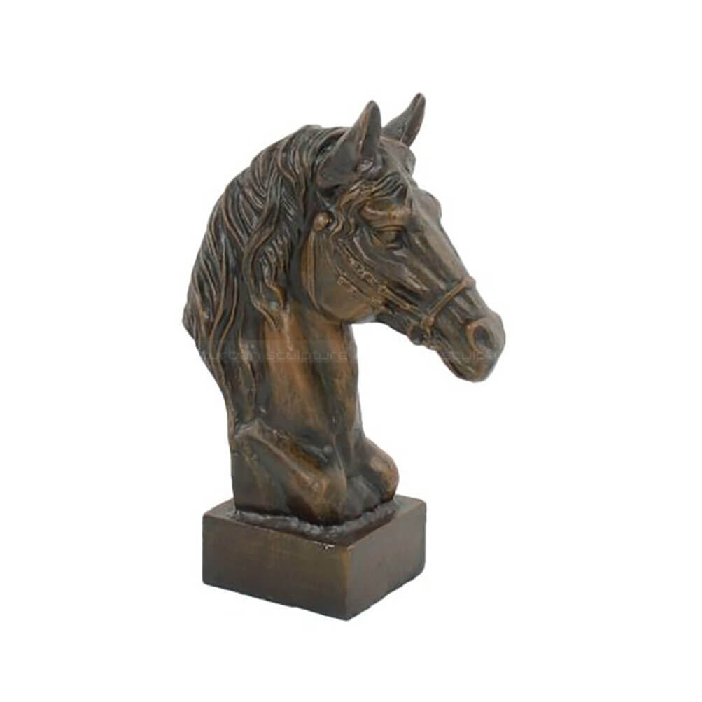 Horse Bust Sculpture