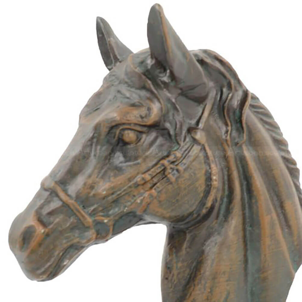 Horse Bust Sculpture