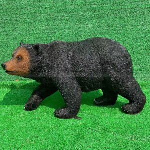 Life Size Black Bear Statue