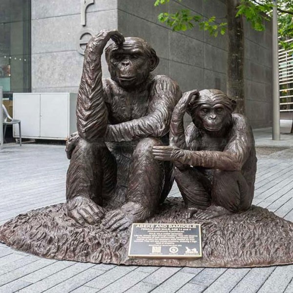 Monkey Outdoor Statue