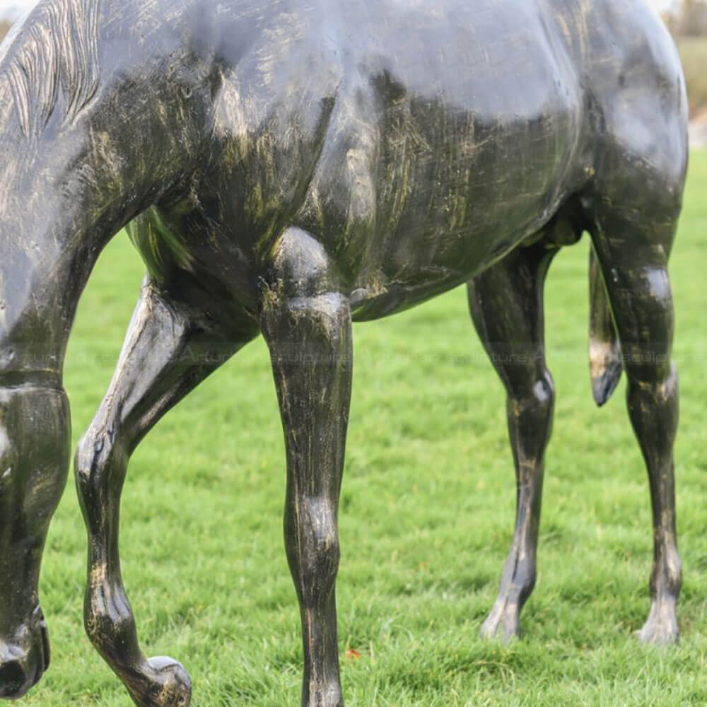 Western Horse Sculpture