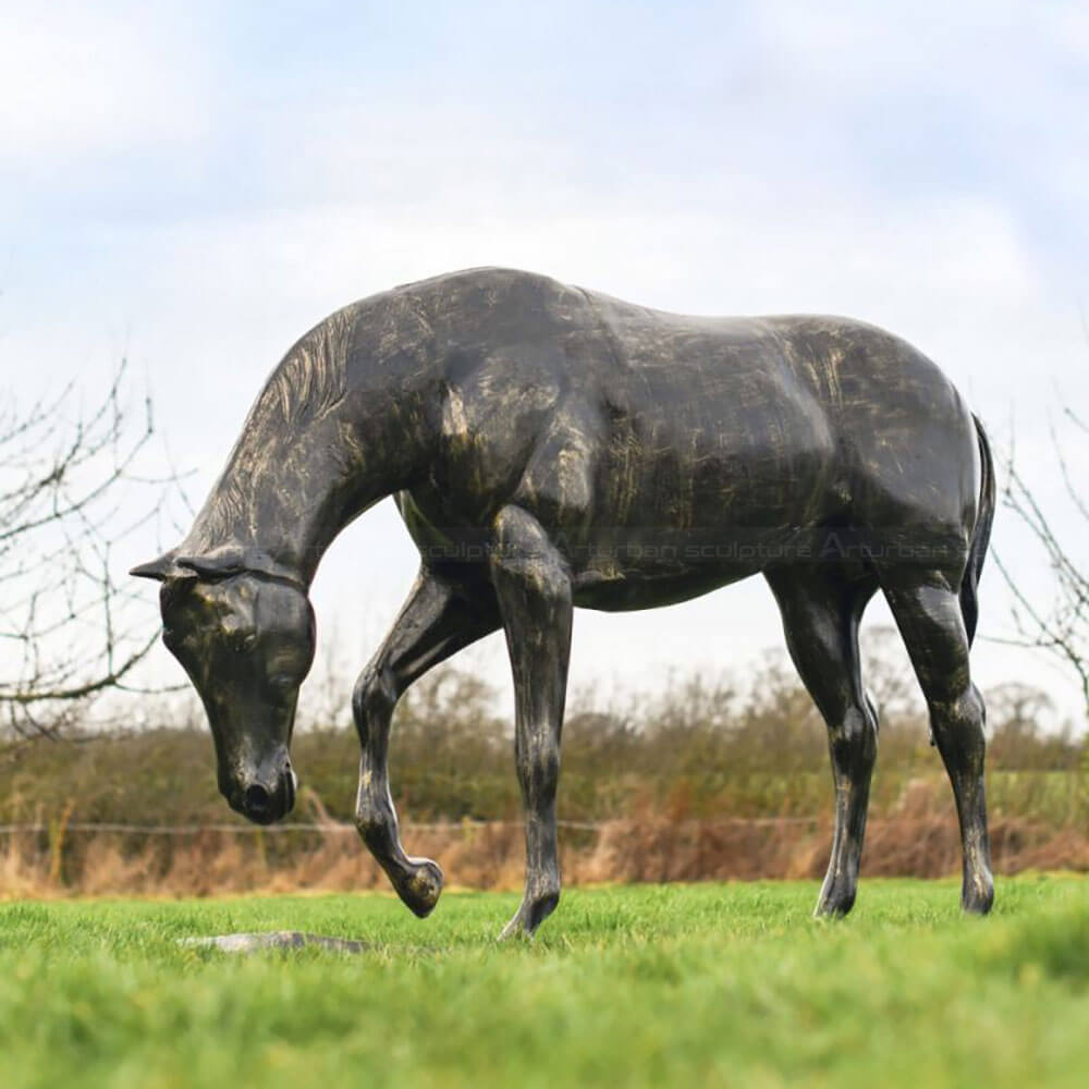 Western Horse Sculpture