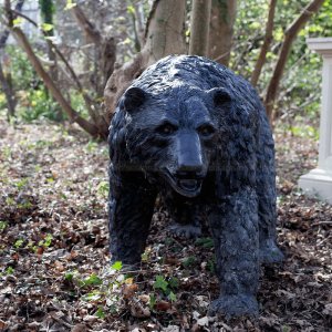 Black Bear Yard Statues