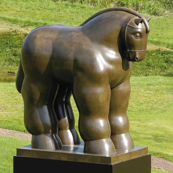 Fat Horse Sculpture