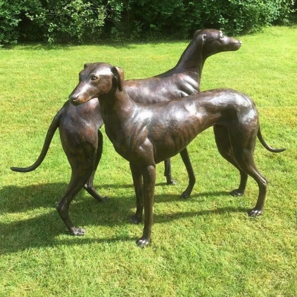 Greyhound Yard Statue