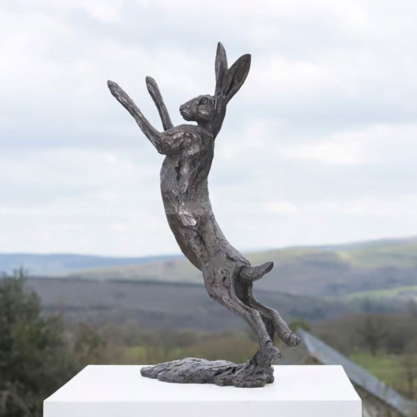 Leaping Hare Sculpture