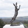 Leaping Hare Sculpture