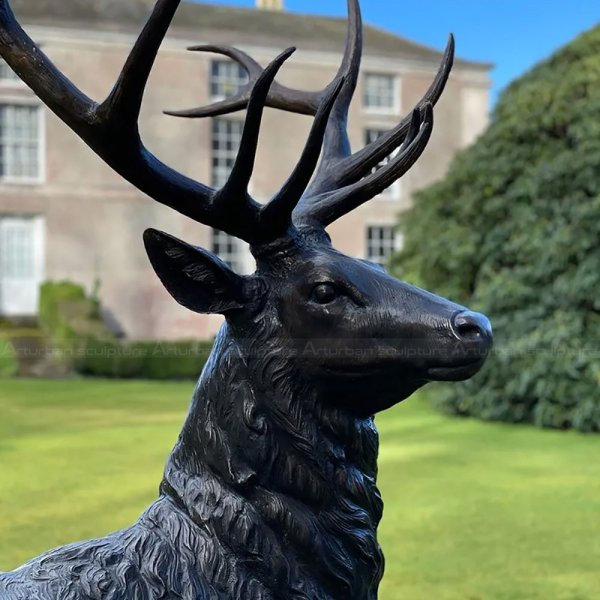 Life Size Stag Statue