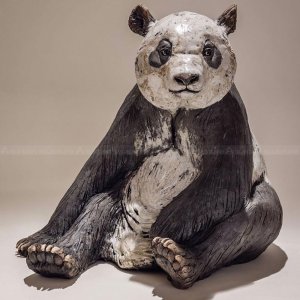 Panda Bear Sculpture