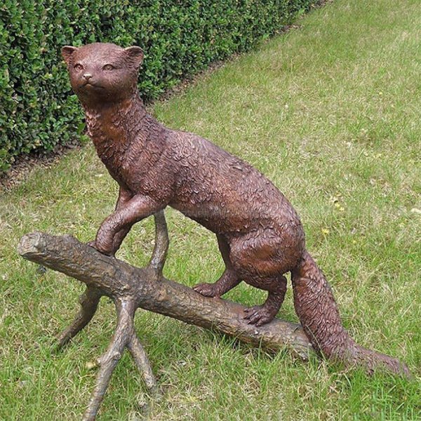 Pine Marten Statue