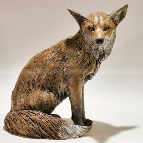 Red Fox Statue