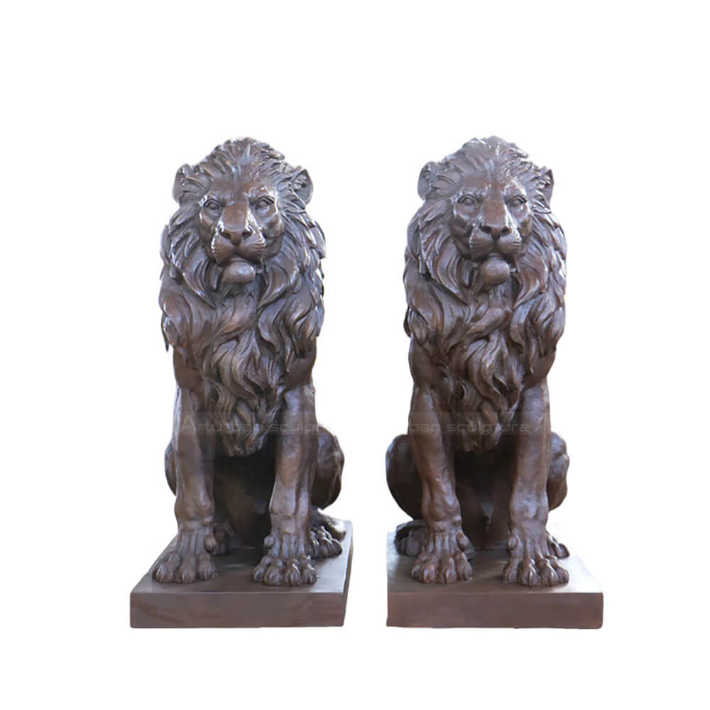 Seated Lion Statue