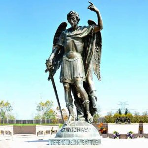 Archangel Michael Bronze Statue