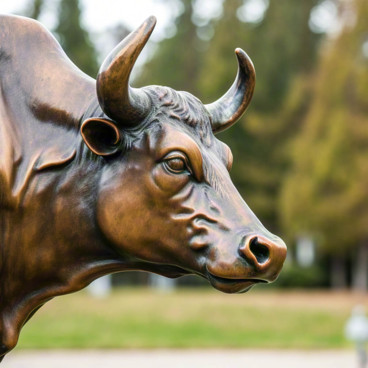 Charging Bull Statue for Sale