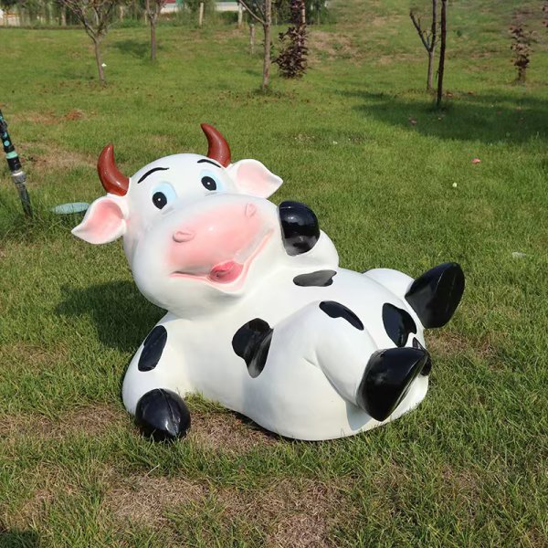 Cute Cow Sculpture