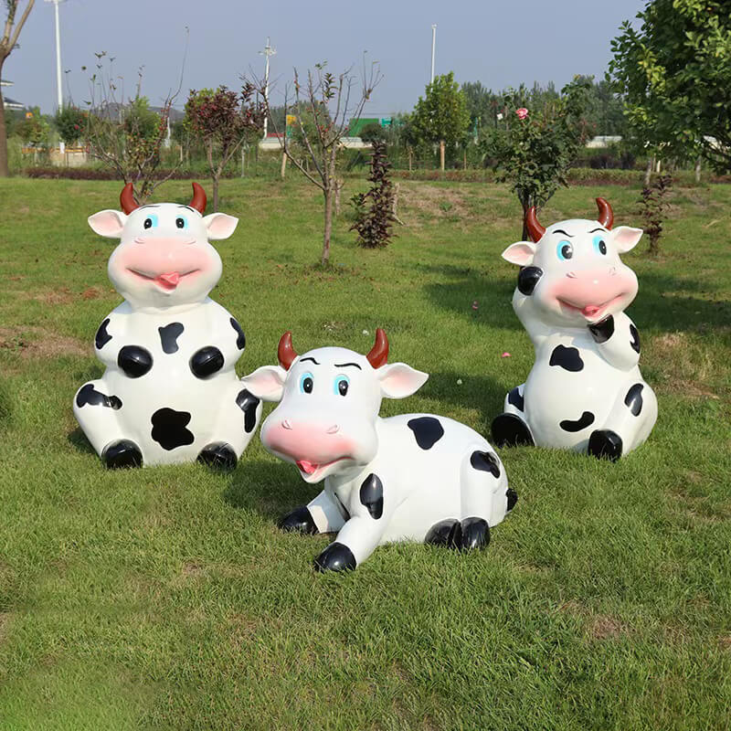 Cute Cow Sculpture