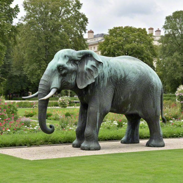 Elephant Lawn Ornament