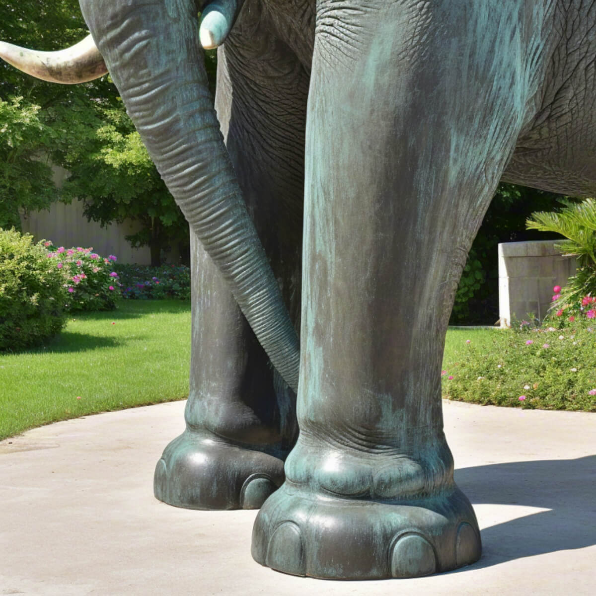 Elephant Lawn Ornament