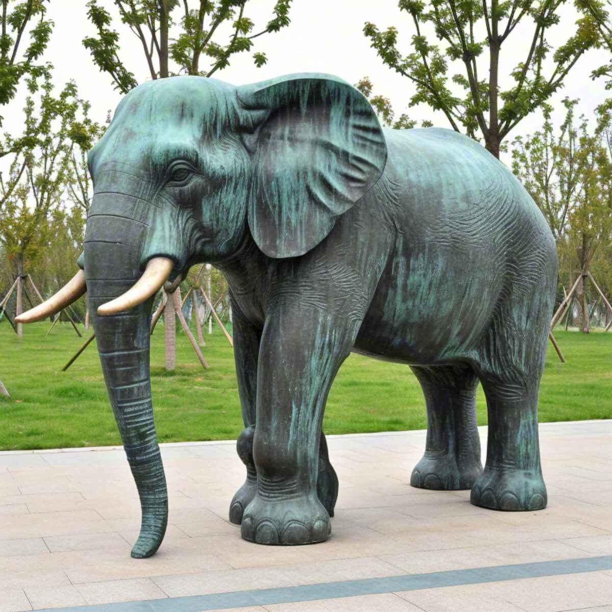 Elephant Ornament for Garden