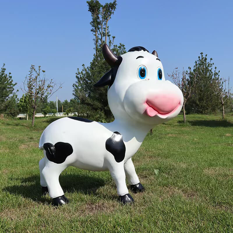 Cartoon Cow Statue